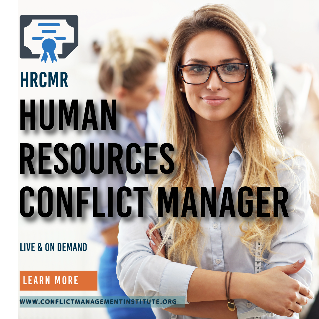 HR Conflict Manager-Zertifizierung (HRCMR) 